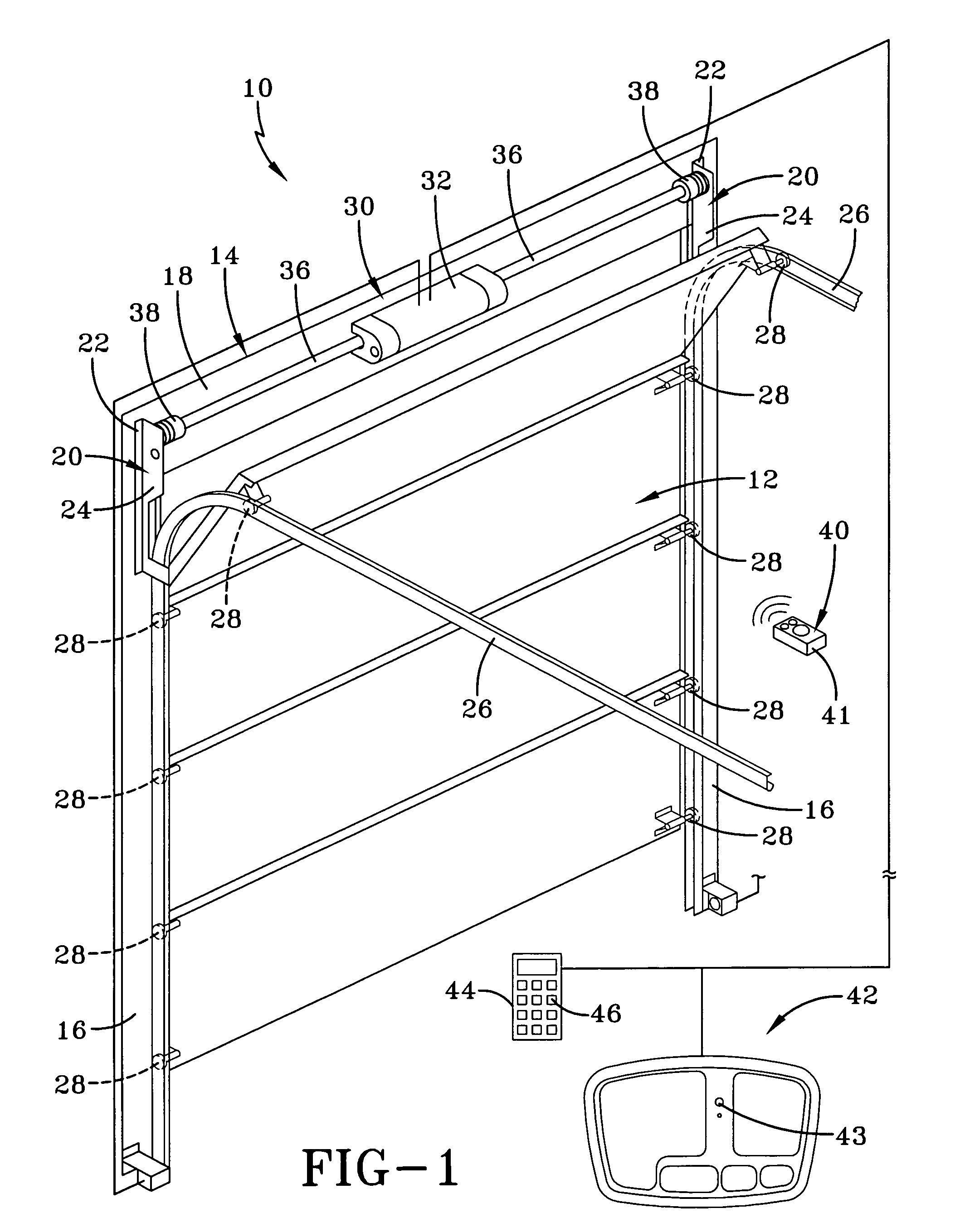 System for automatically moving access barriers and methods for adjusting system sensitivity