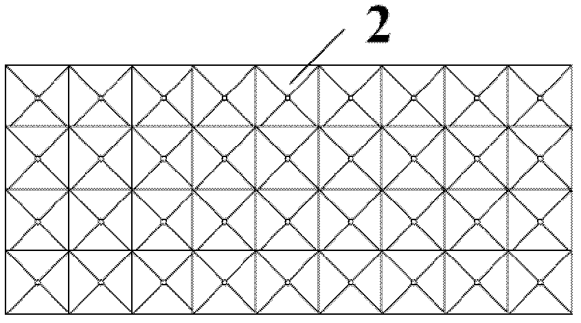 Composite multi-frequency-band vibration isolation trench for building