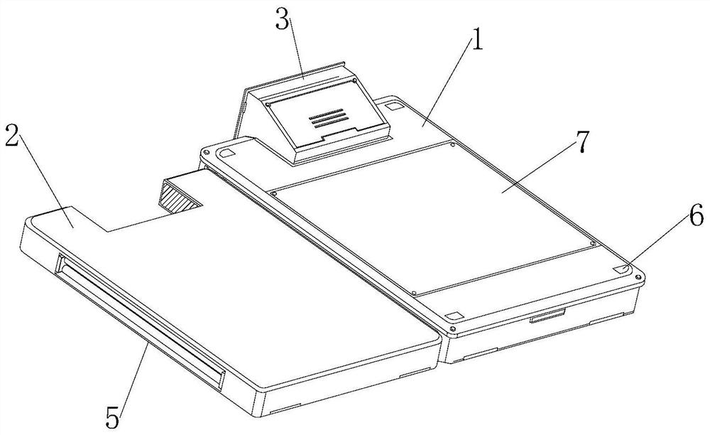 An all-in-one machine for accounting and office seals