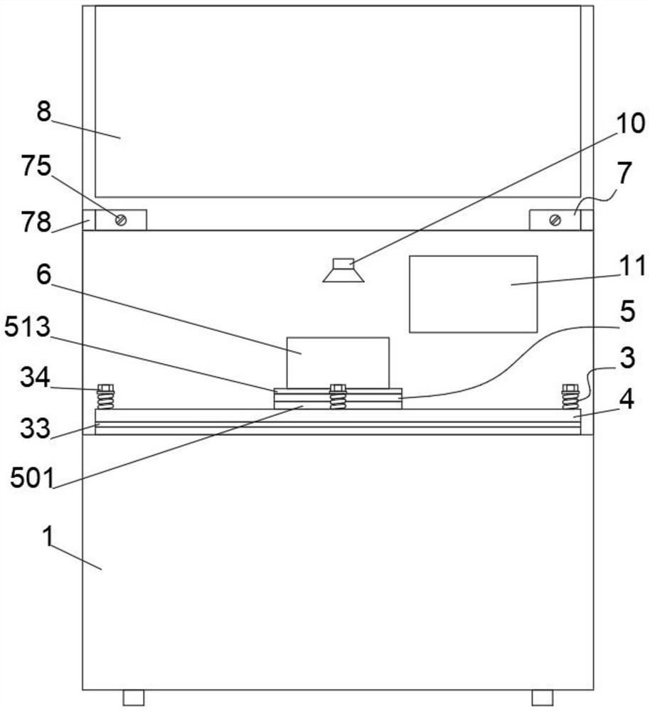 DNA methylation site analysis device and method based on triple helix nucleic acid structure