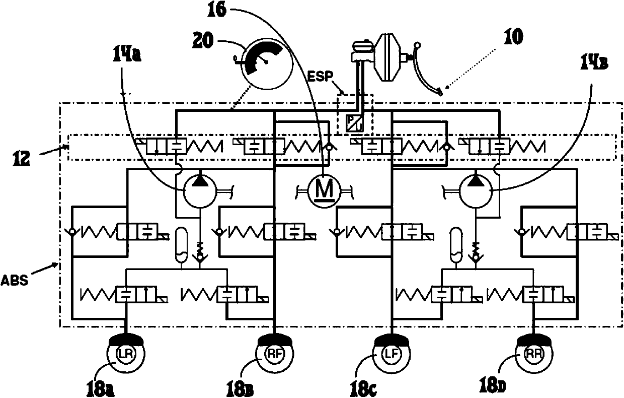 Method and brake system controller for venting vehicle hydraulic brake system