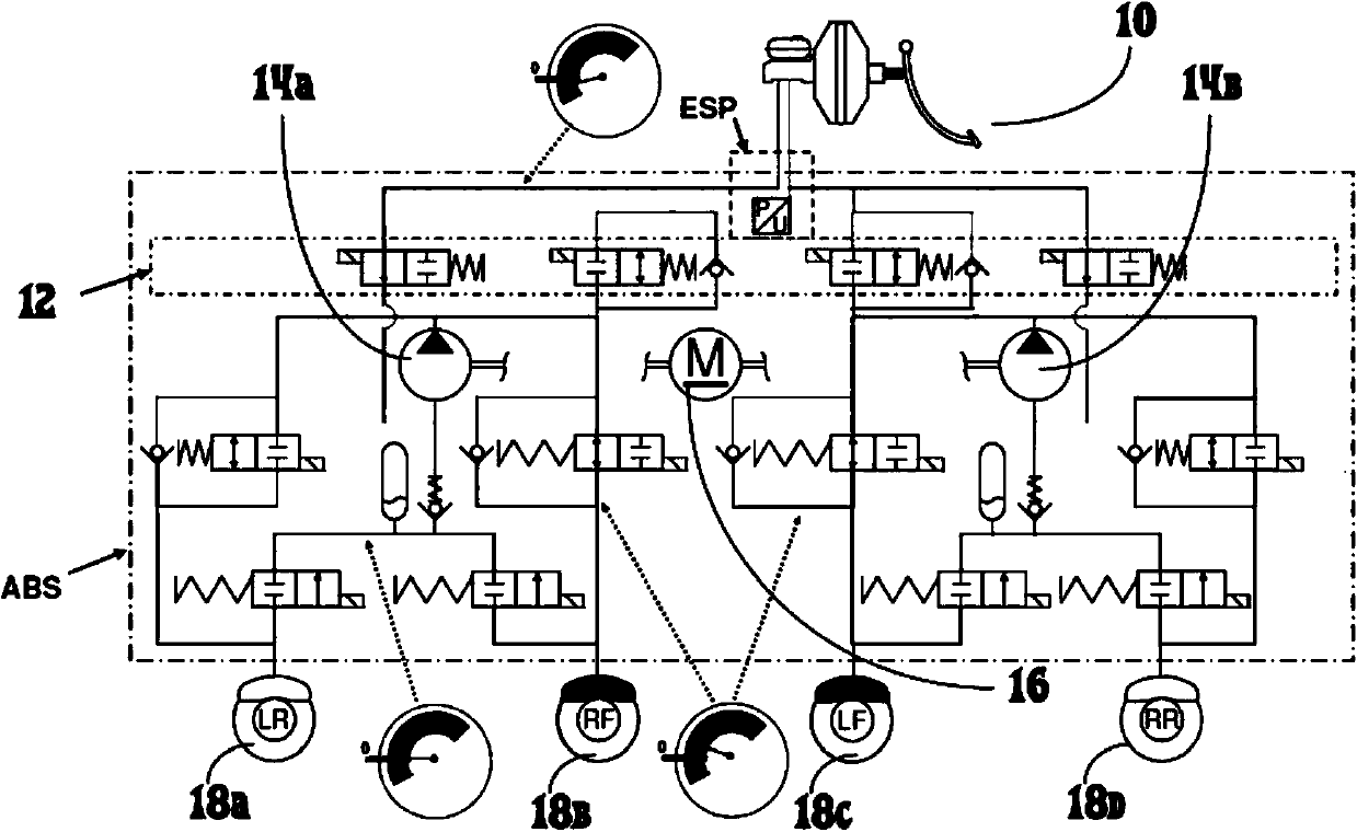 Method and brake system controller for venting vehicle hydraulic brake system