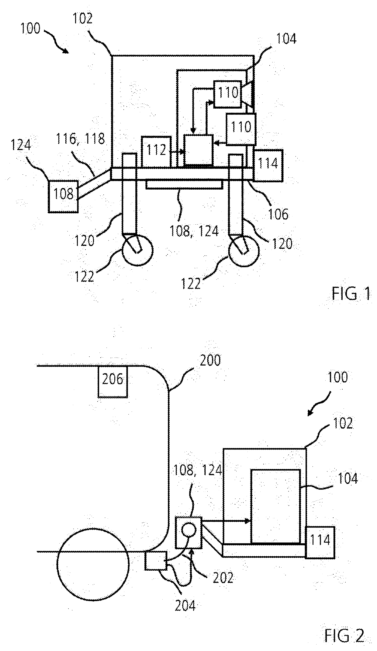 Housing for a mobile traffic monitoring device and traffic monitoring system