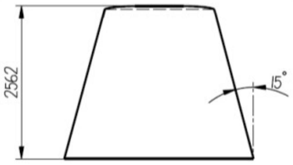 Low-scattering supporting system of real-mounted aircraft