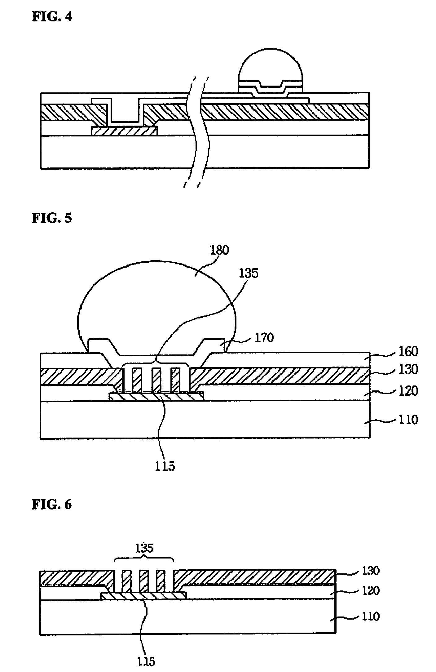 Bump with multiple vias for semiconductor package and fabrication method thereof, and semiconductor package utilizing the same