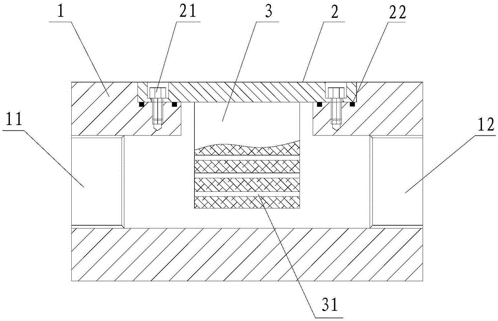 Filter unit applied to plug-pull type hydraulic system