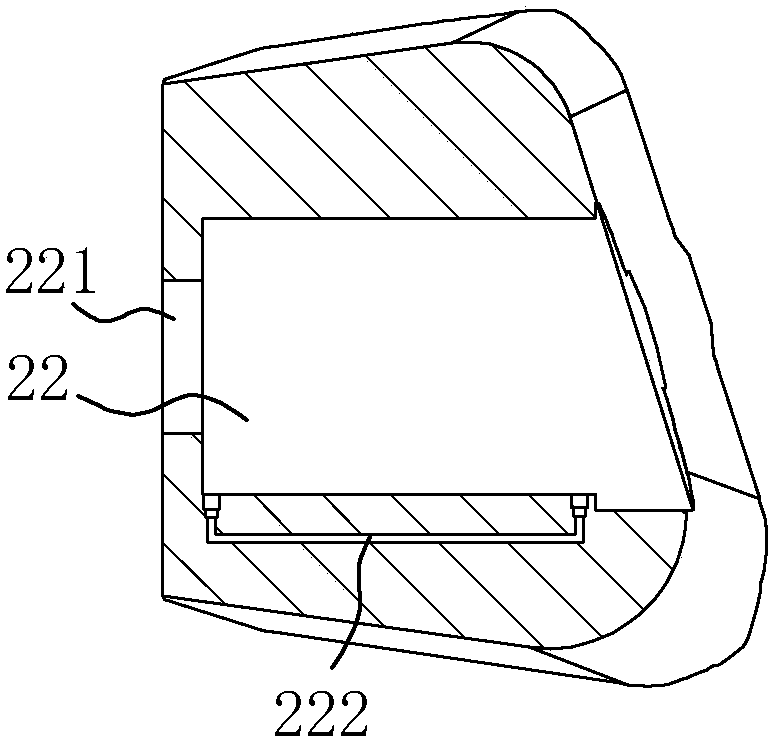 A kind of injection mold and its straight ejection mechanism