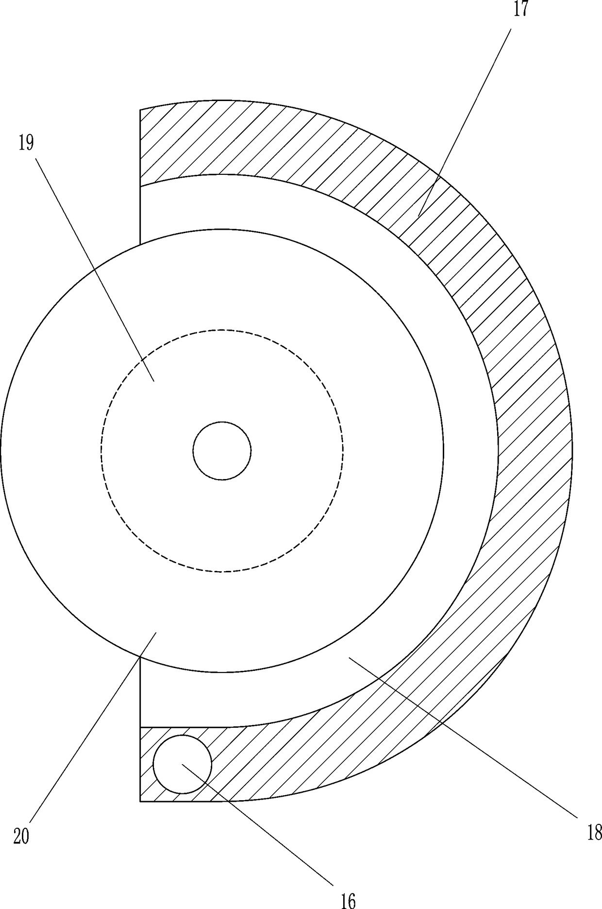 A large-batch cut device for agricultural garlic seedlings