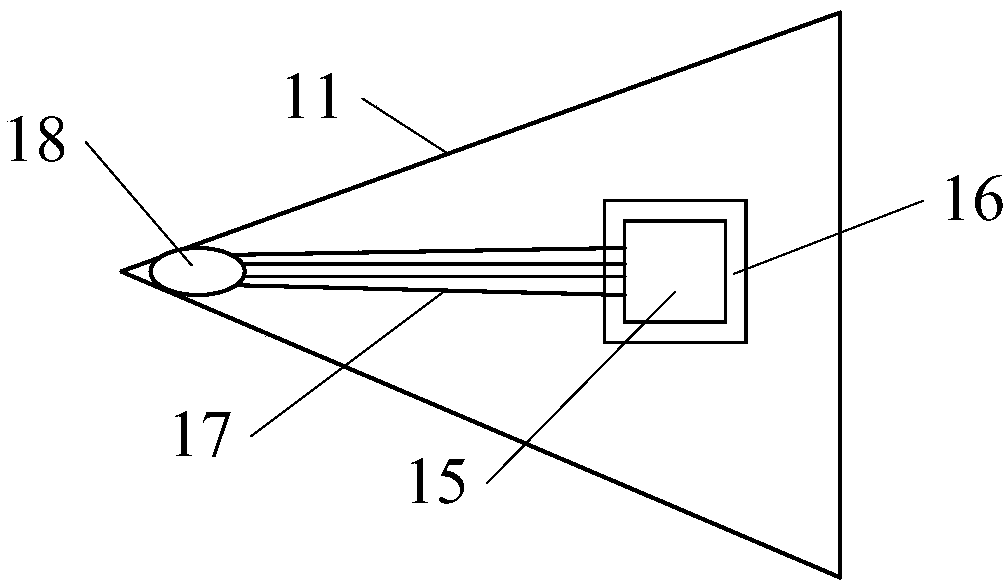 Intelligent glue scraping device for electronic touch screen production