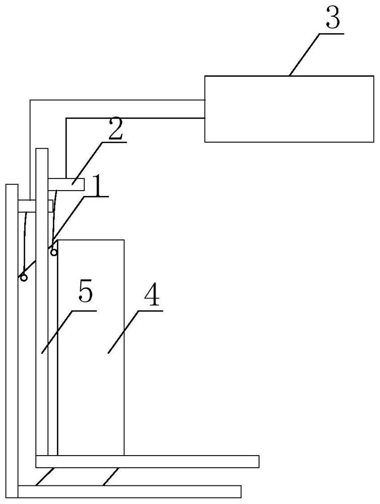 Falling early warning device and method and air conditioning equipment