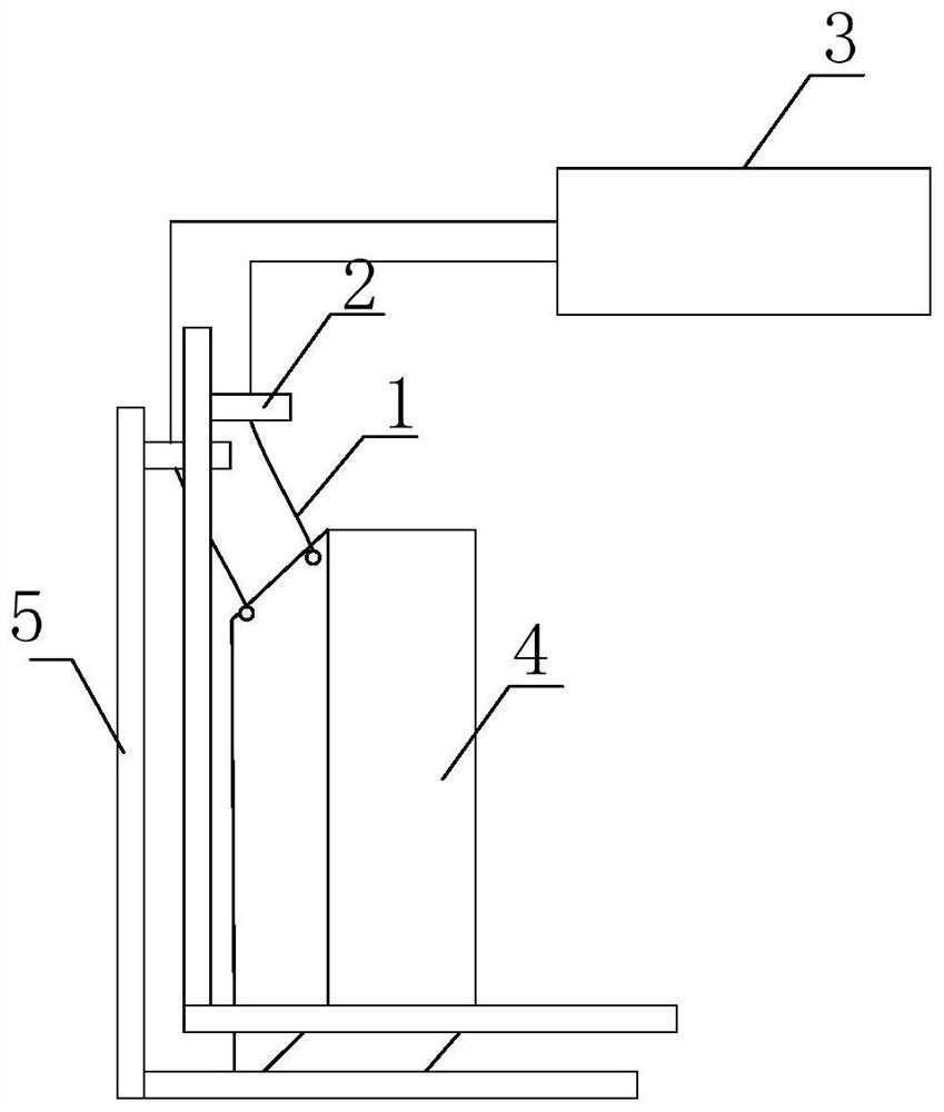 Falling early warning device and method and air conditioning equipment