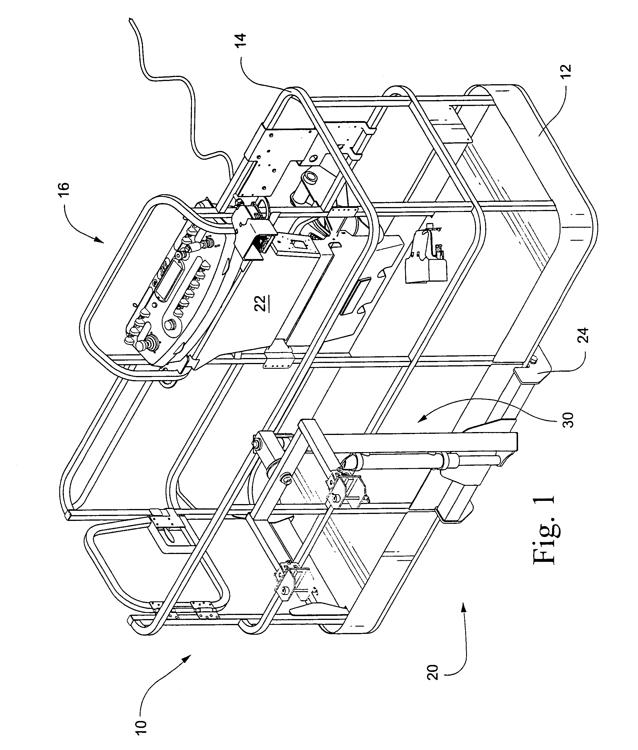 Saw accessory for aerial work platform