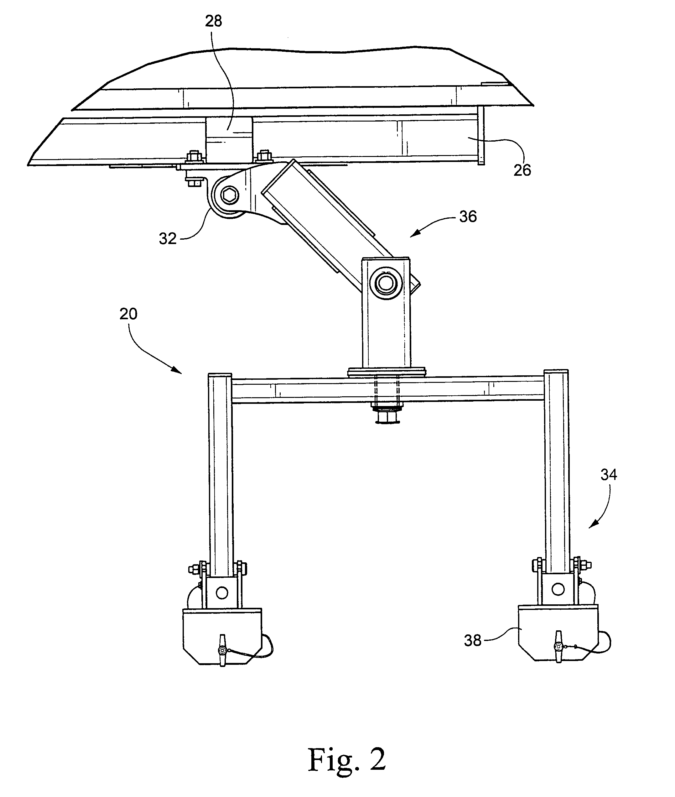 Saw accessory for aerial work platform