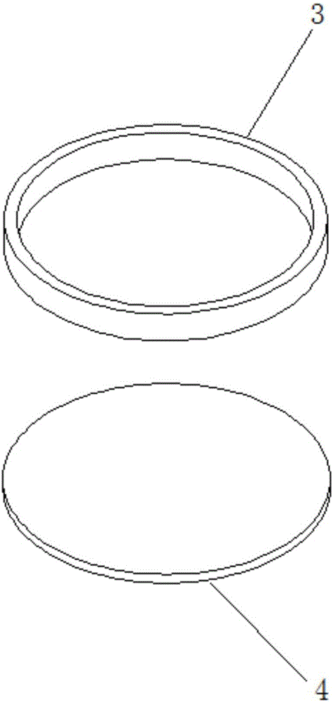 Resin concretion diamond micro-powder phyllotaxy grinding disc and manufacturing method