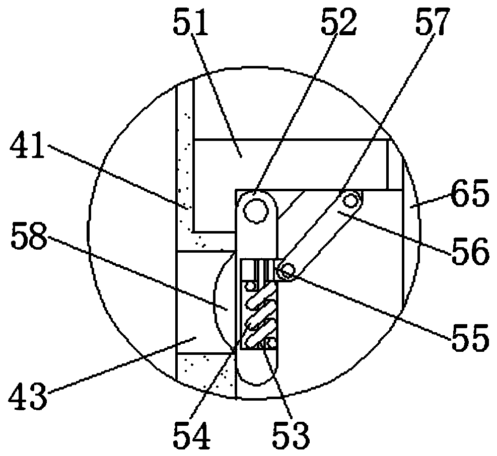 A push-type can lid closing device for a one-armed person