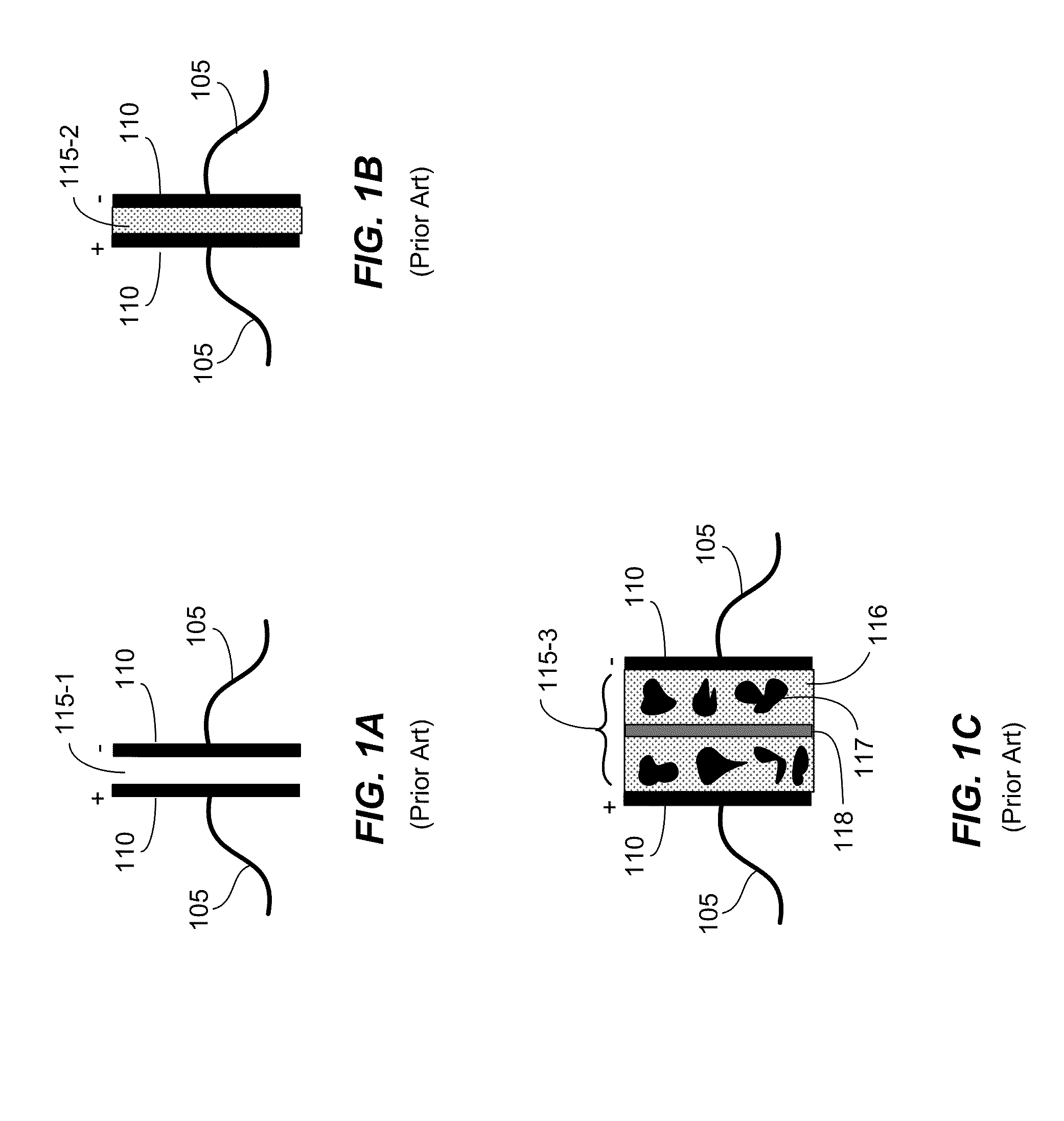 Capacitors using preformed dielectric