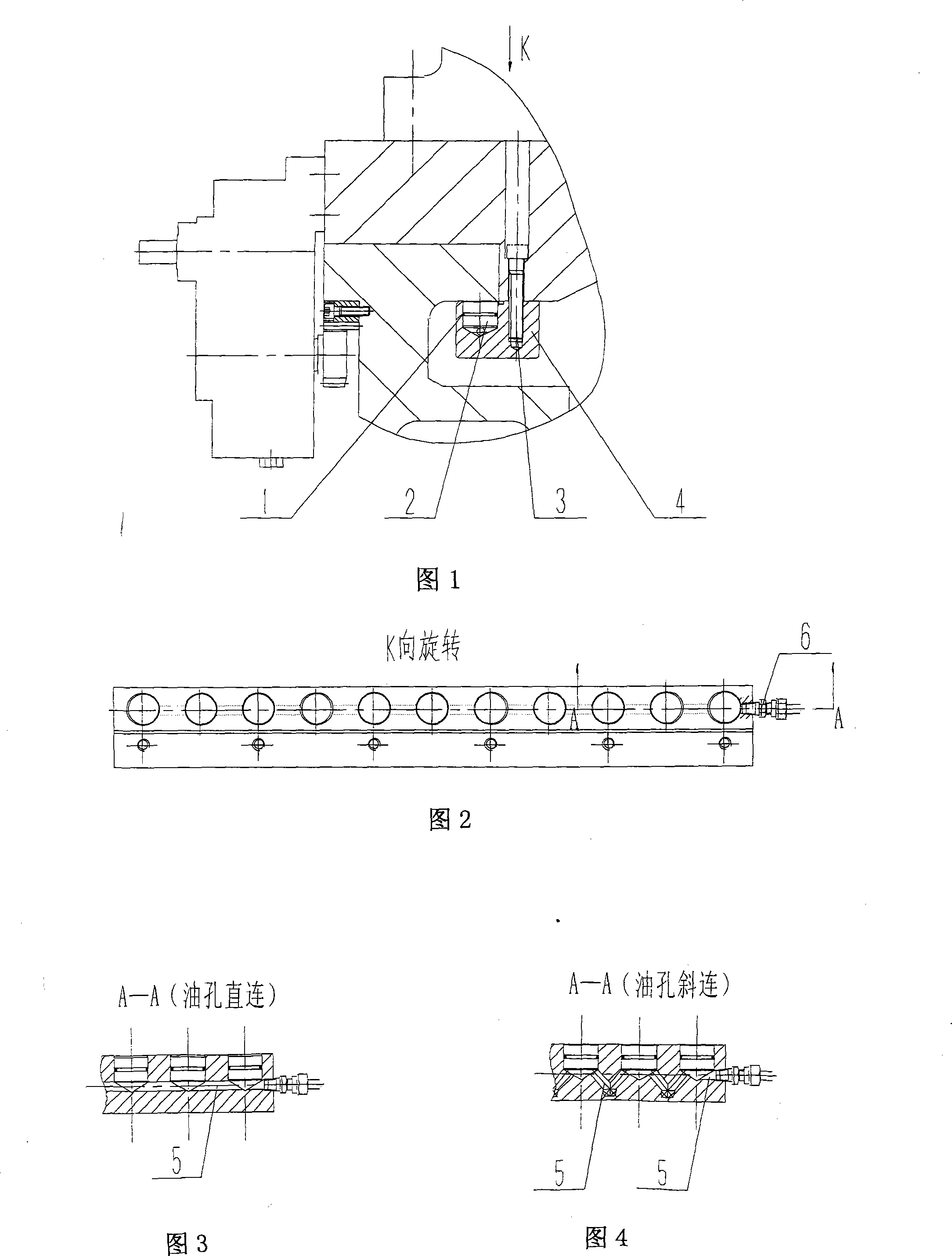 Automatic clamping platen device