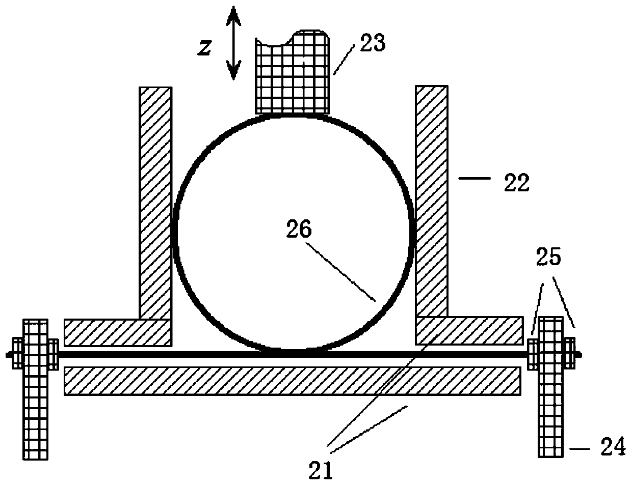 Long-distance tunnel cross section deformation monitoring and warning system of identical fiber grating