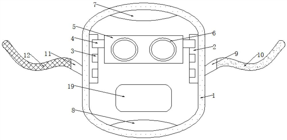 Portable VR viewing device based on cultural tourism service