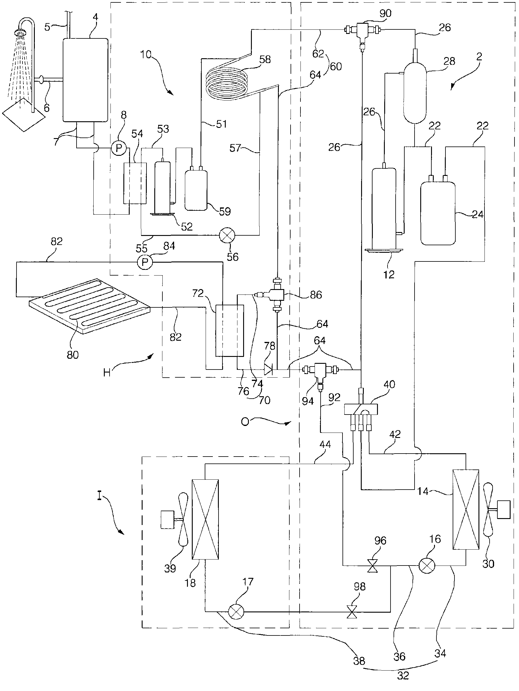 Heat pump type speed heating apparatus