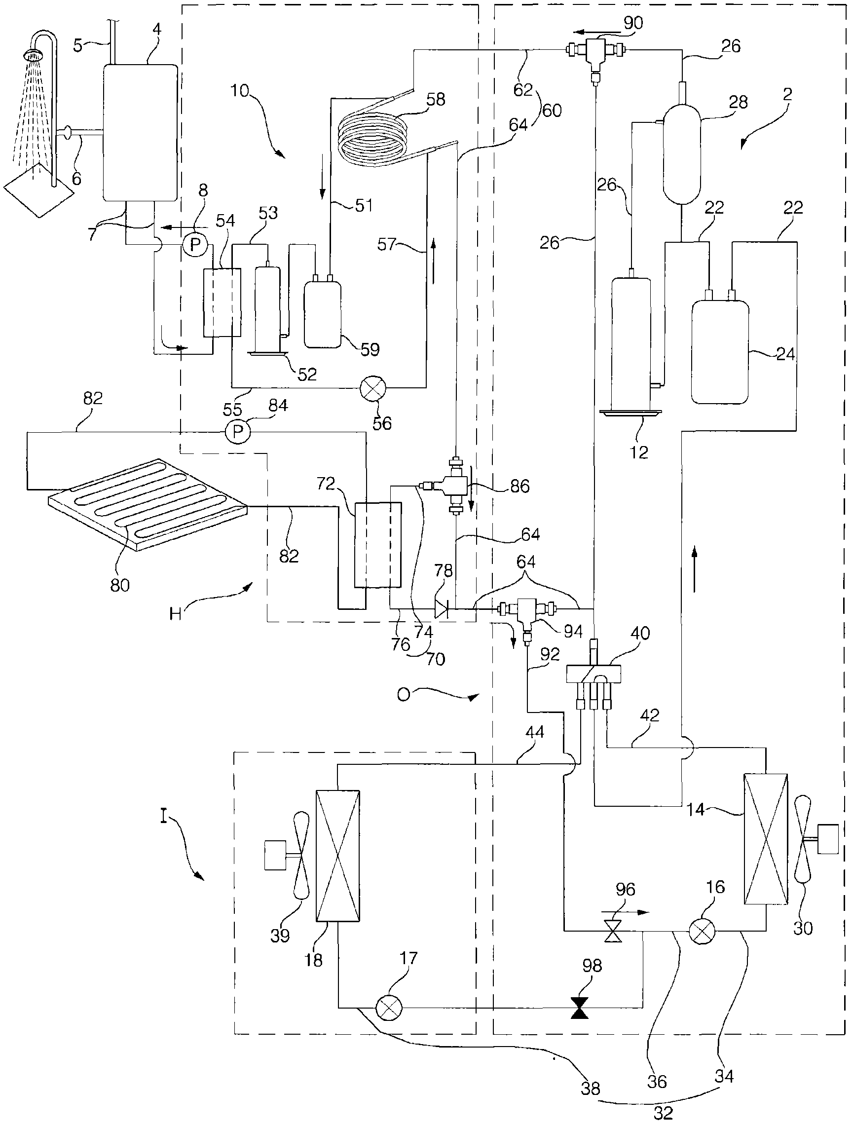 Heat pump type speed heating apparatus