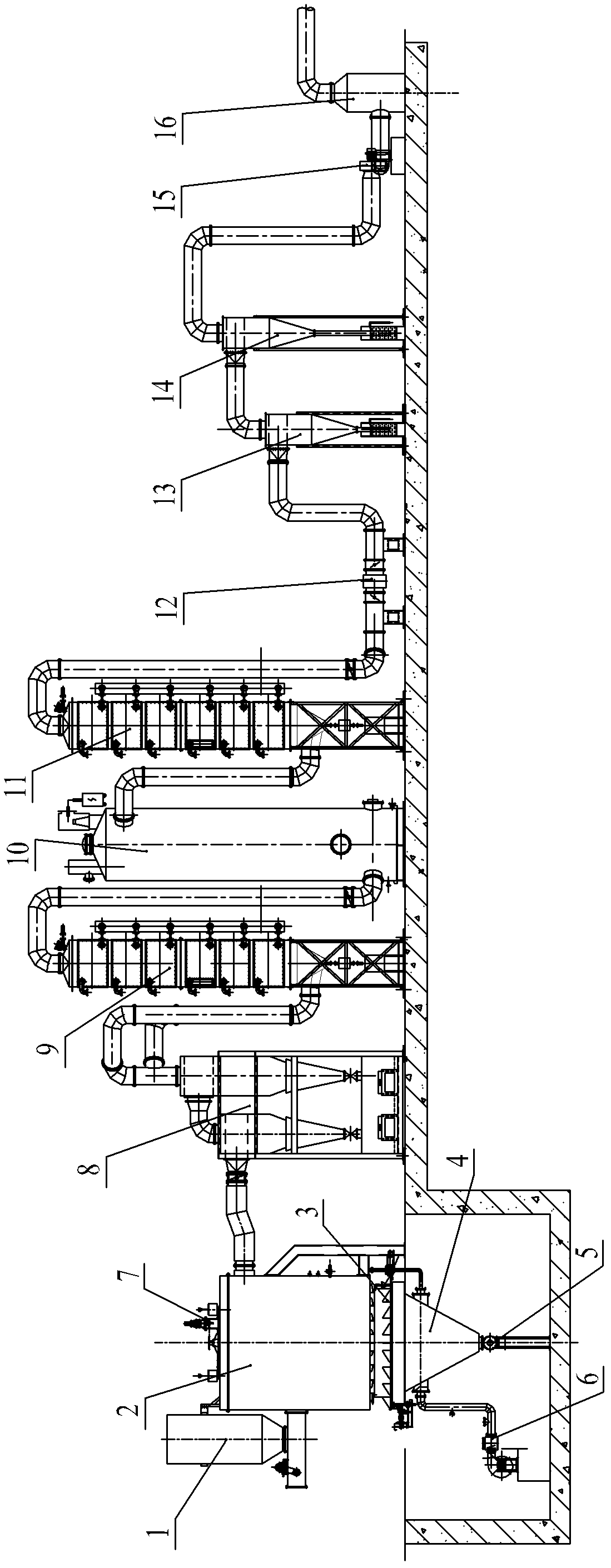 Biomass gas generation system