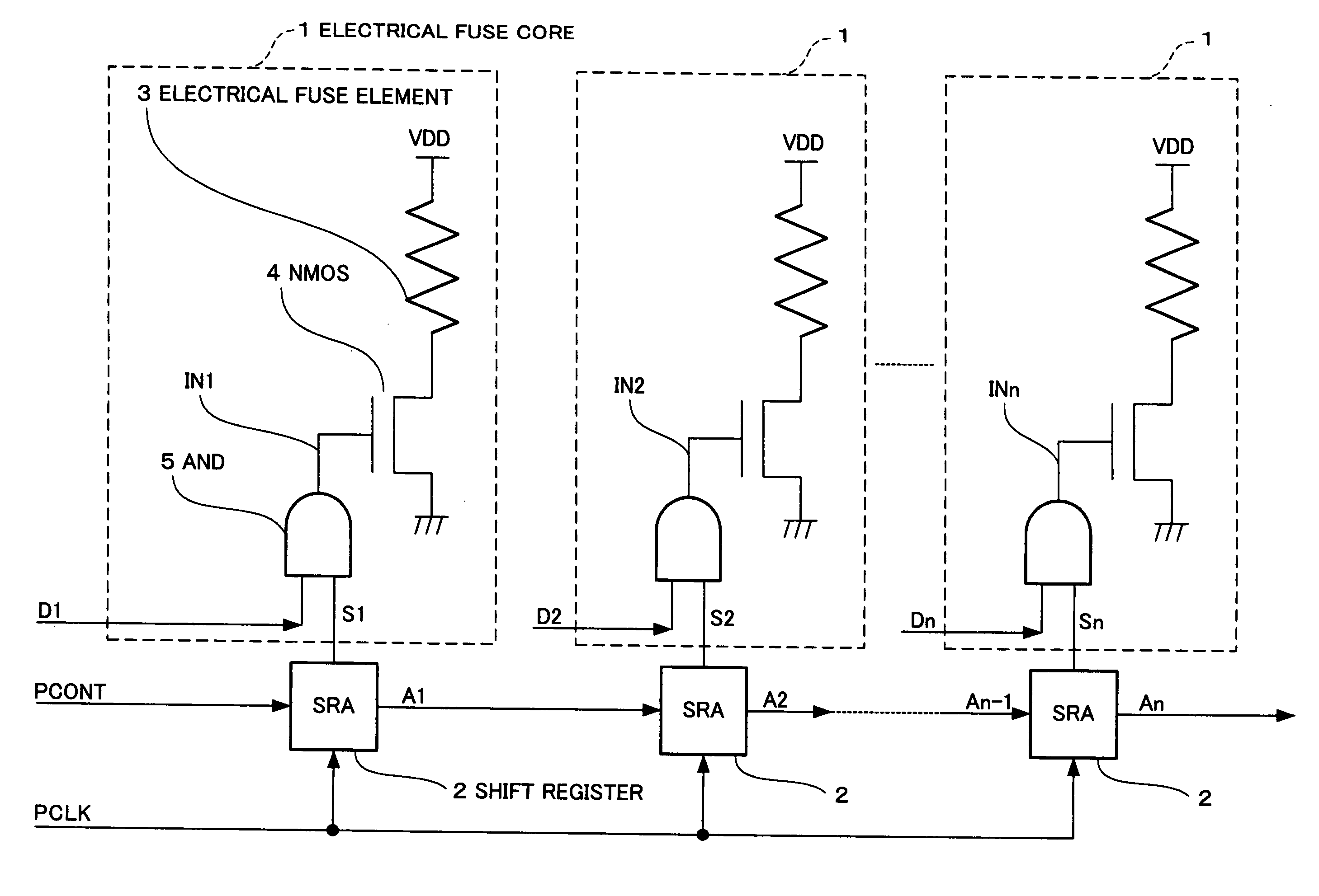 Electrical fuse circuit