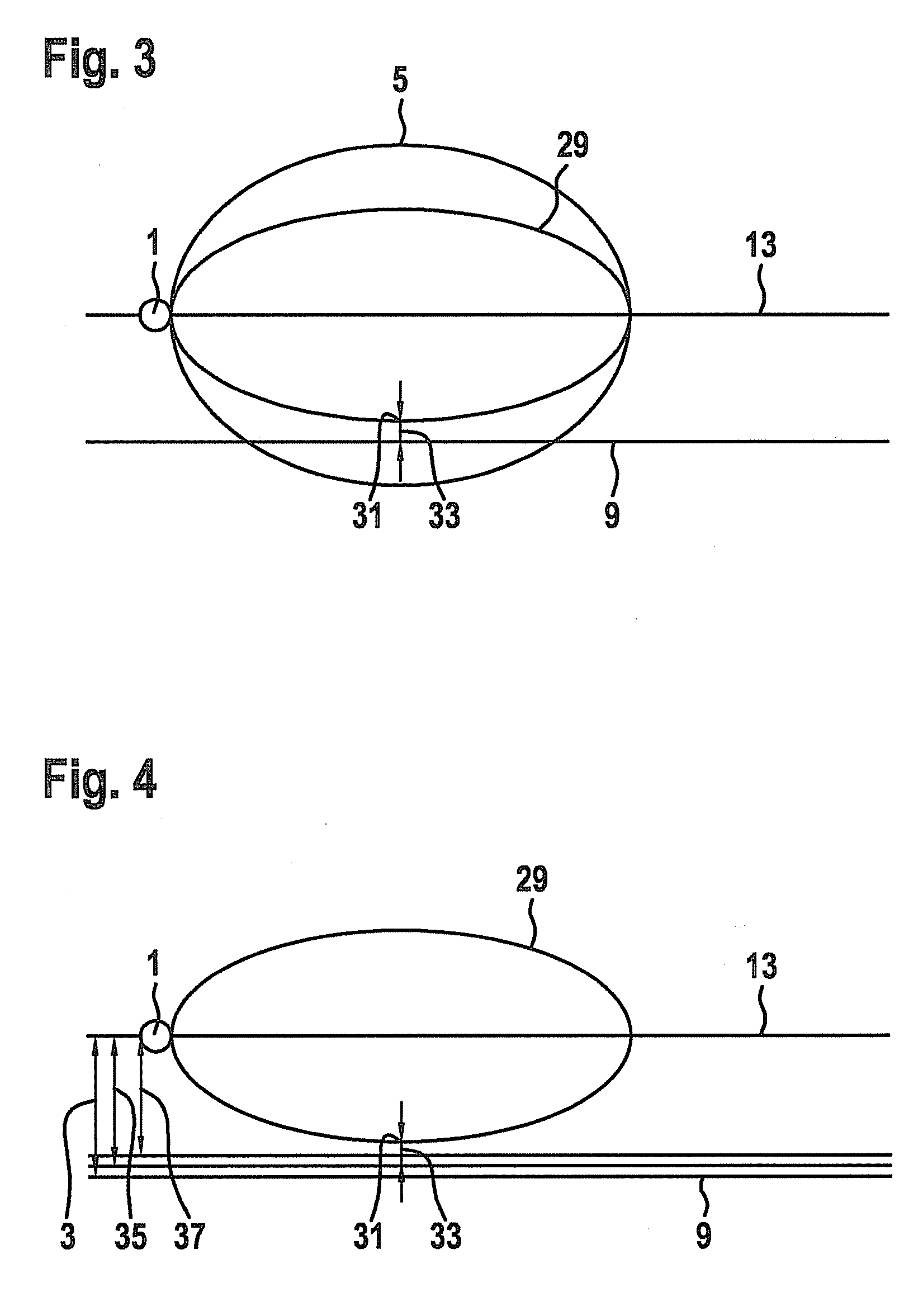 Method for adjusting the sensitivity of ultrasonic sensors