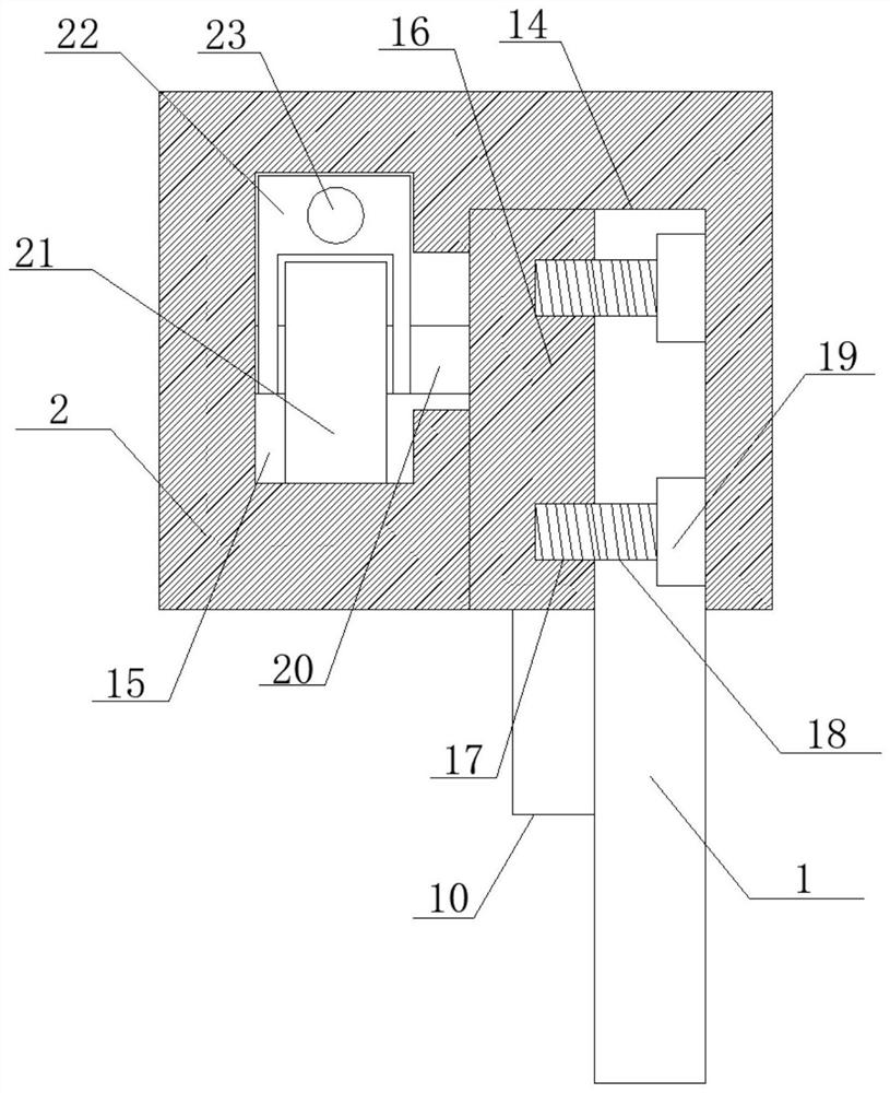 A guide rail for an elevator with a derailment alarm