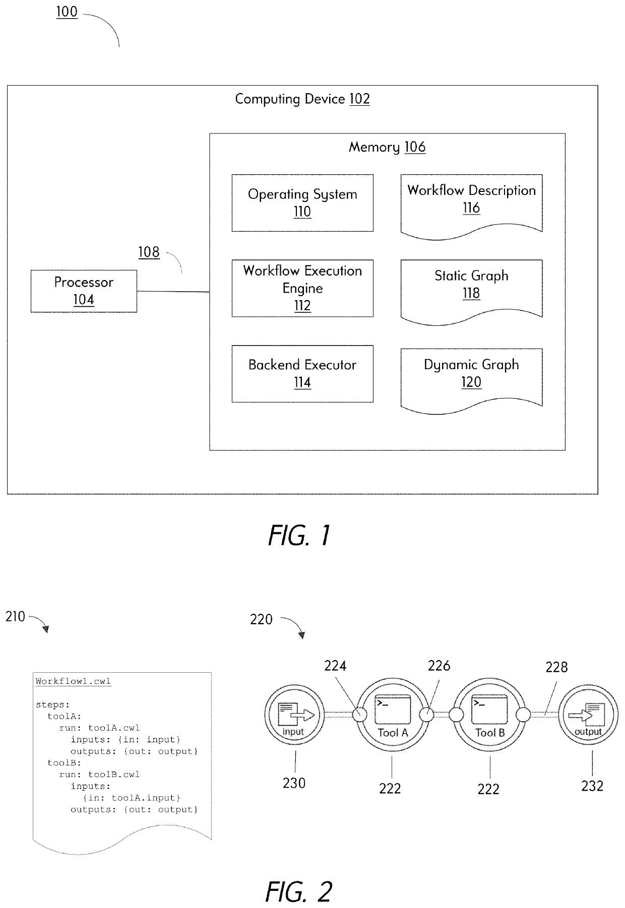 Systems and methods for processing computational workflows