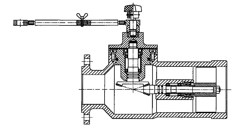 Folding hydraulic power auto- swing fire nozzle