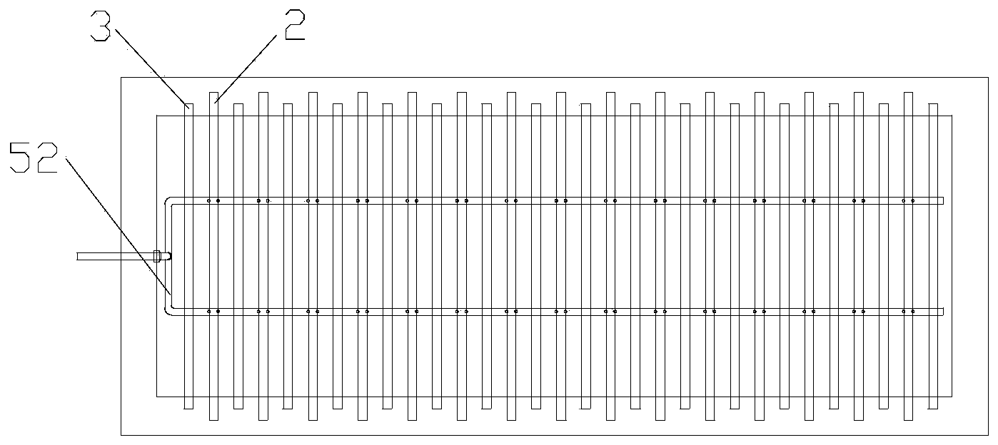 High-current density metal electrolytic deposition device with bottom inlet liquid circulation and realization method thereof