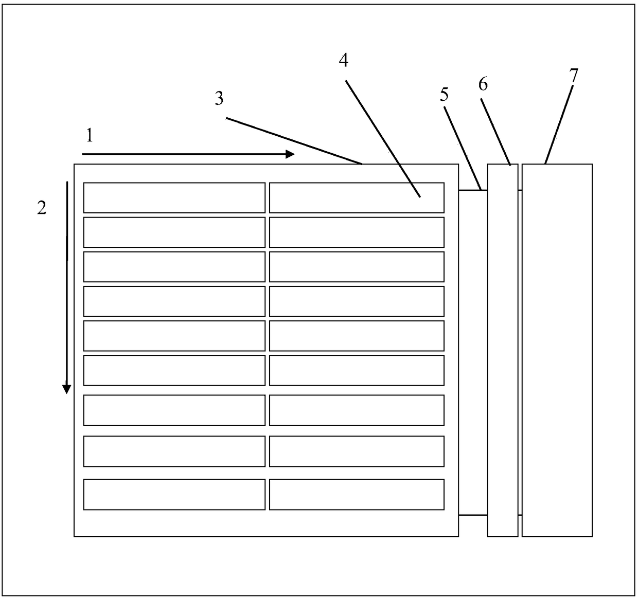 A radio frequency multi-beam intelligent imaging system based on analog-digital hybrid two-dimensional phased array