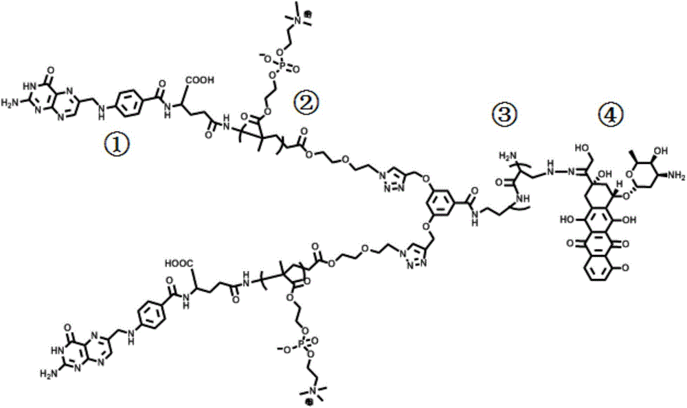 Self-assembled targeted nanometer drug carrier micelles