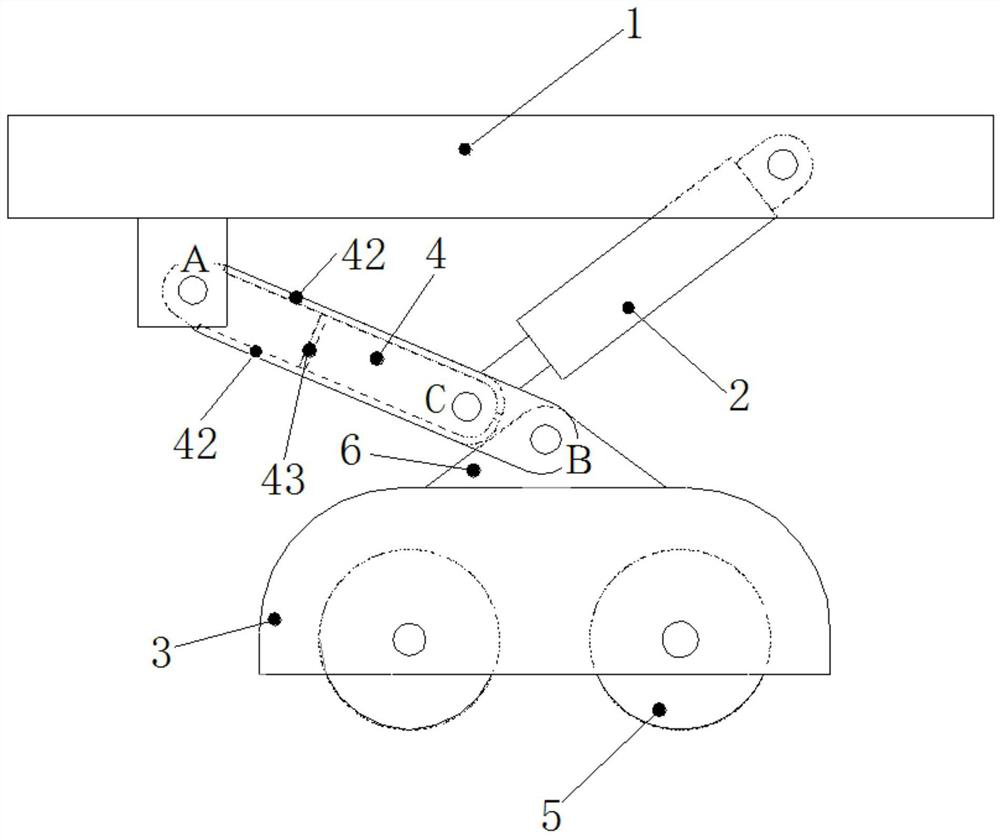 Bridge detection vehicle