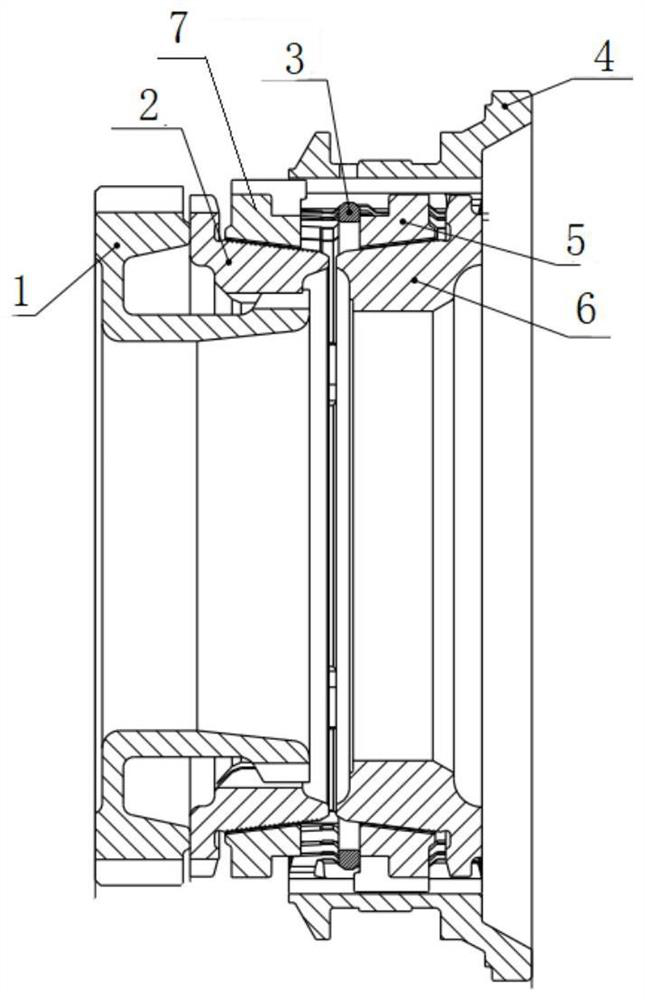 Integrated commercial vehicle AMT rear auxiliary synchronizer and control method