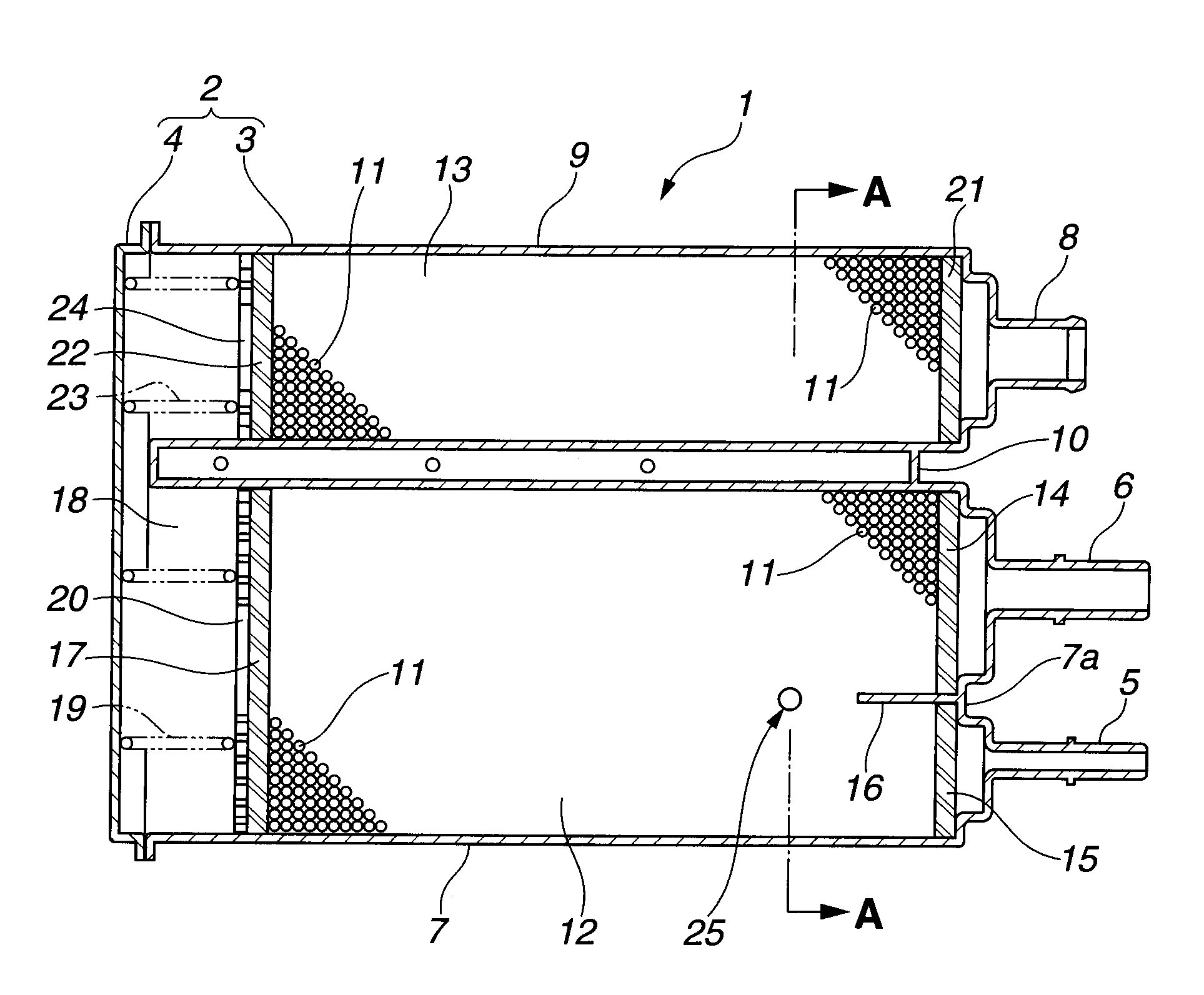 Purge gas concentration estimation apparatus