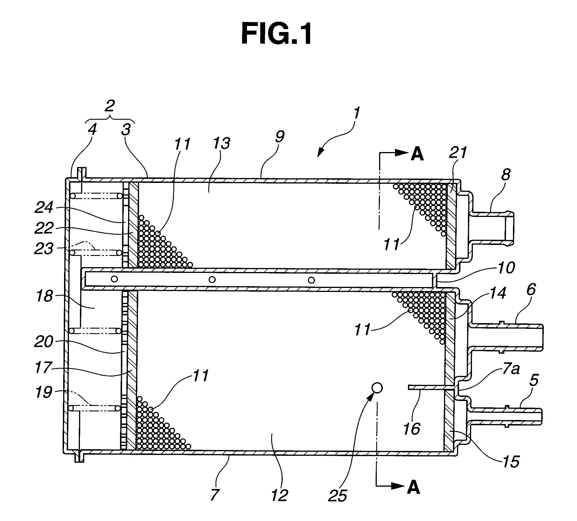 Purge gas concentration estimation apparatus