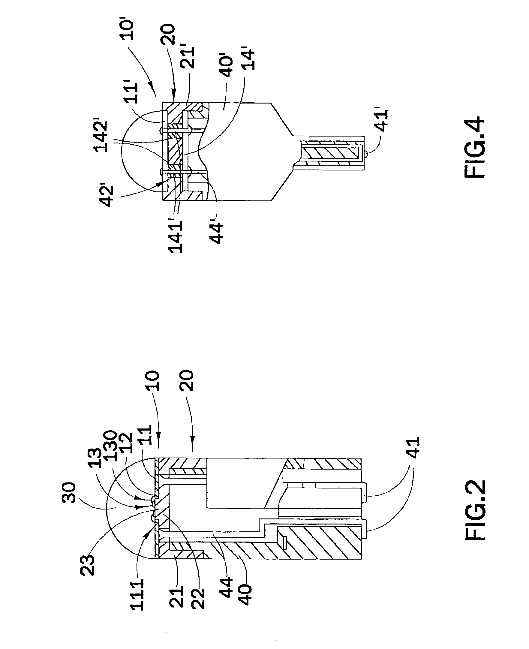 High intensity light source arrangement