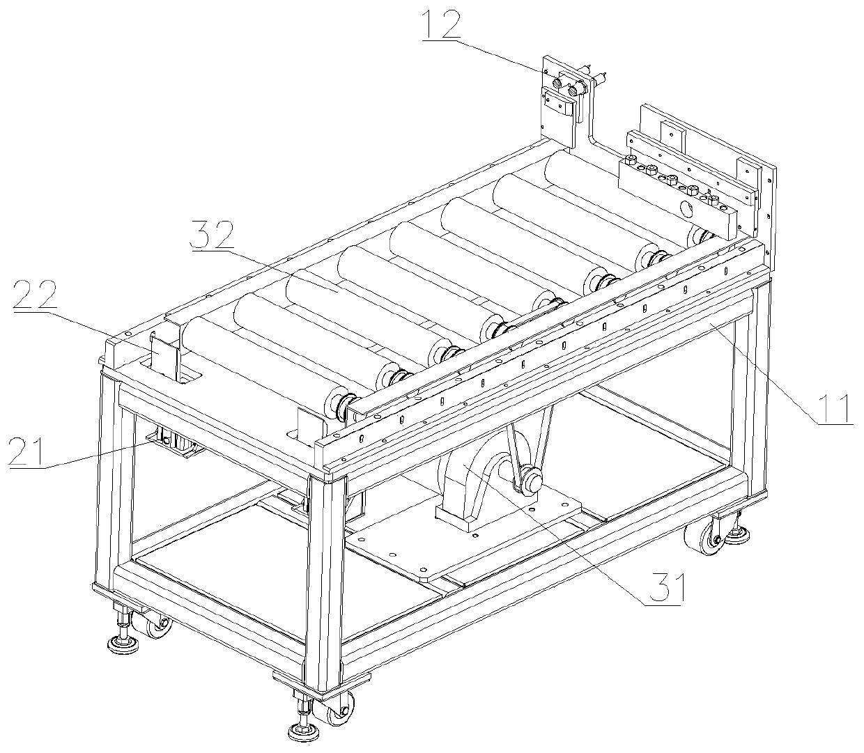 Cementing automatic feeding device