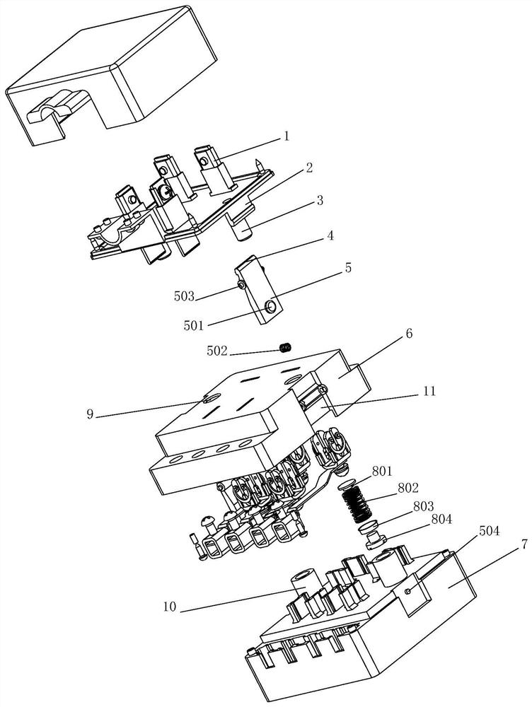 Elastic pull-assisting pinned coupler