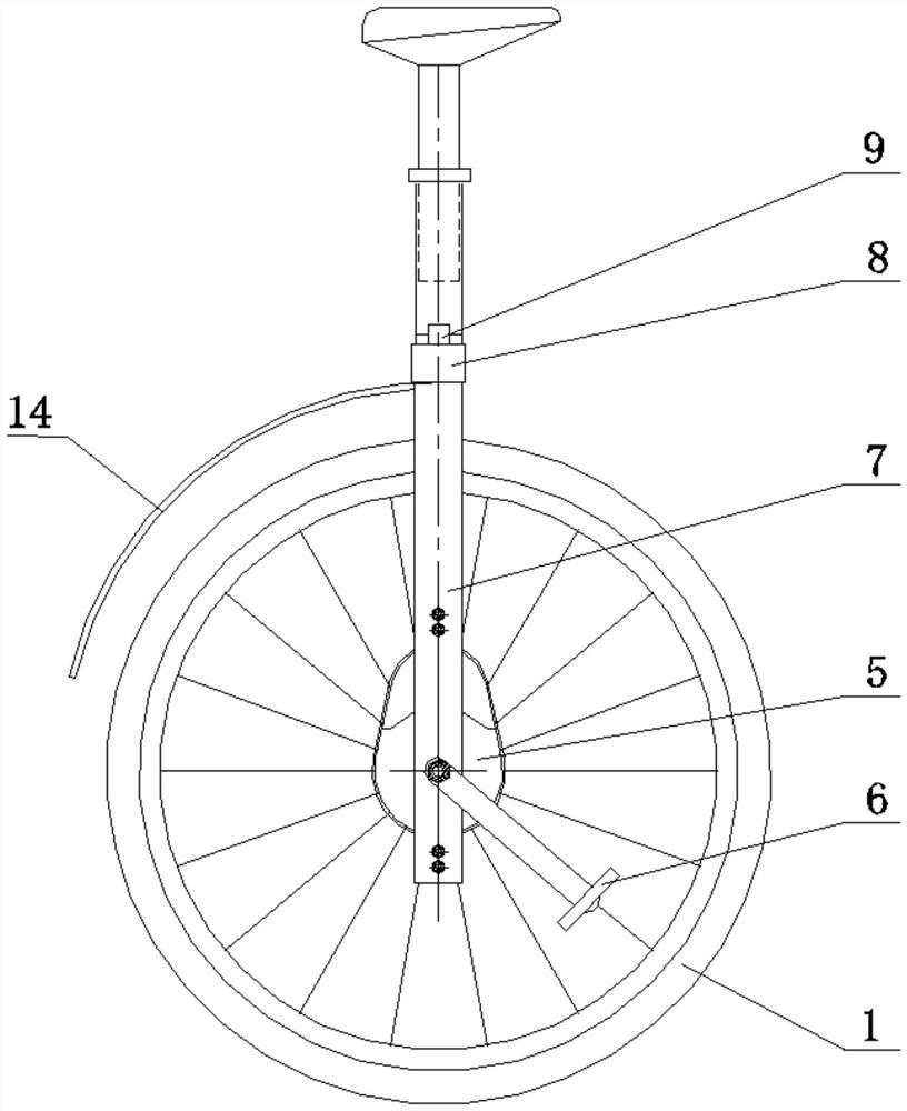 Ultra-light acceleration bicycle and acceleration device thereof