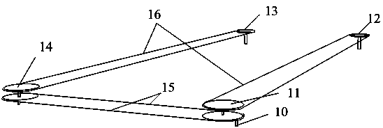 Containing device for lifeboat solar panel