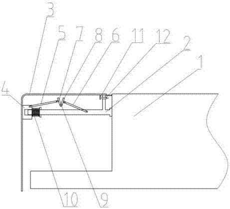 Tundish carrying table for pouring line