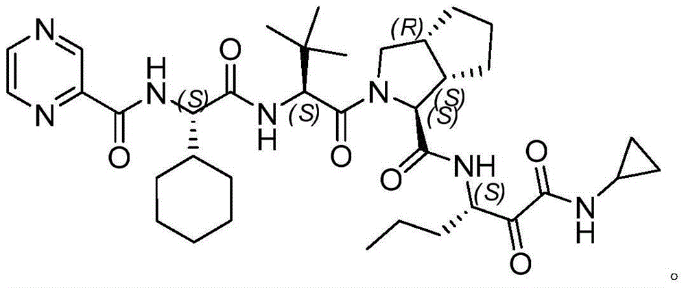 Intermediate for preparing N-cyclopropyl-(2S, 3S)-3-amino-2-hydroxy caproamide, preparation method and applications thereof