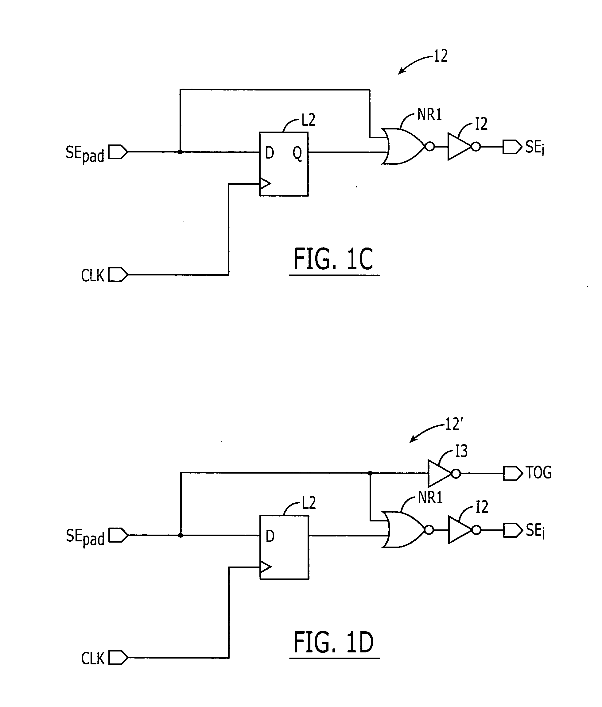 Scan chain registers that utilize feedback paths within latch units to support toggling of latch unit outputs during enhanced delay fault testing