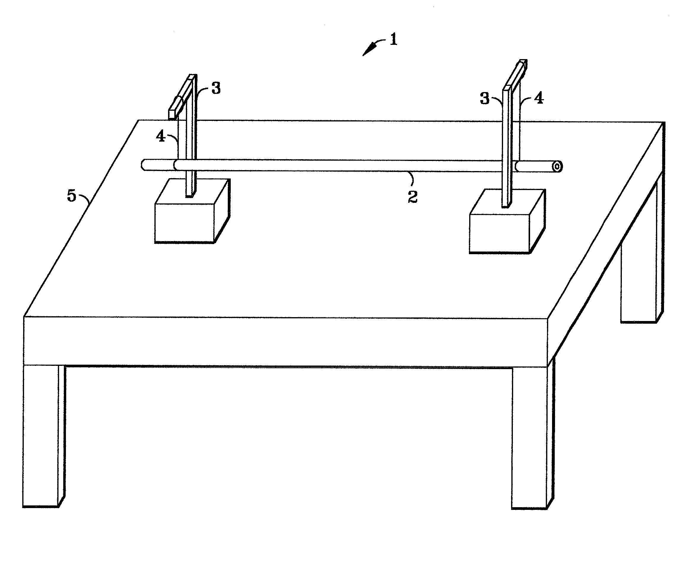 Simultaneous toasting device