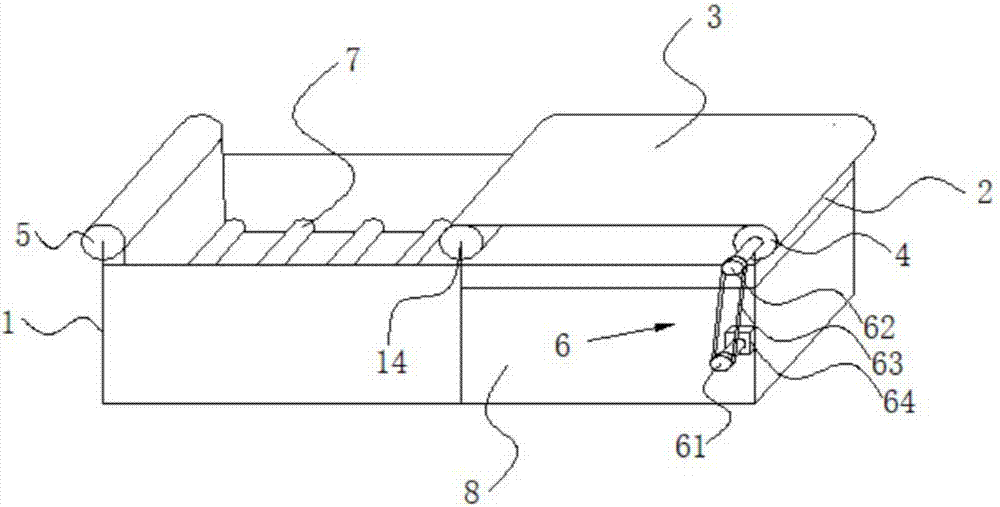 Cleaning and drying device for anti-smog textile cloth