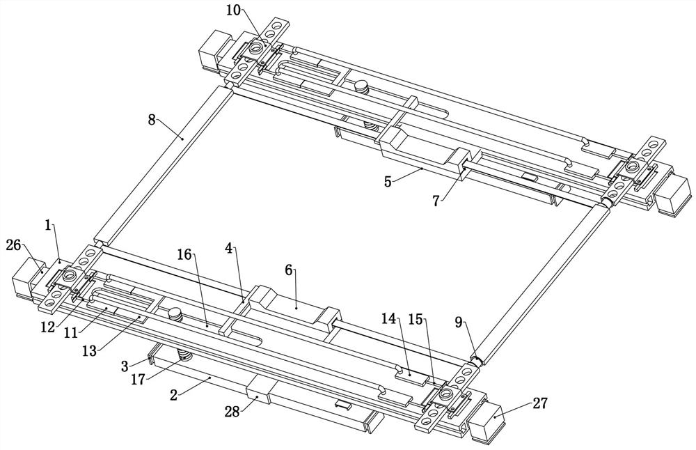 Hydraulic engineering pipeline maintenance device