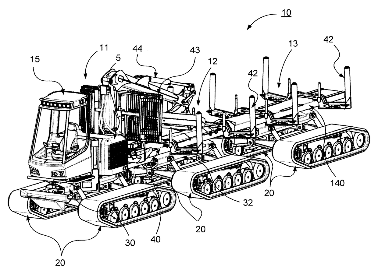 Articulated vehicle